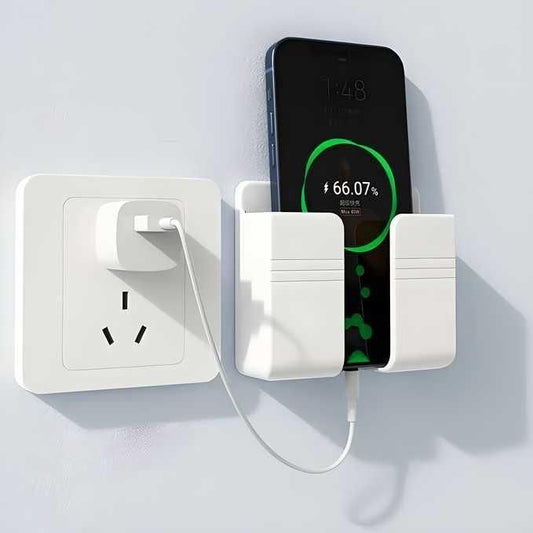 Multi-Functional Wall Phone Holder
